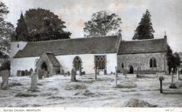 Beatiful Old Post Card    "    DIXTON  CHURCH,   MONMOUTH          " - Monmouthshire