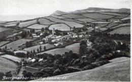 Beatiful Old Post Card    "    BERRYNARBOR  LOOKING  SEAWARDS       " - Ilfracombe