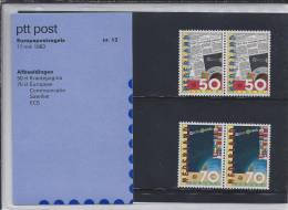 St.- Nederland Postfris PTT Mapje Nummer 12 - 17 Mei 1983. Europapostzegels - Ongebruikt
