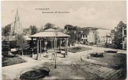 A.K. PYRMONT Brunnenplatz Mit Brunnenhalle - Bad Pyrmont