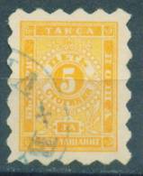 30K3 Michel # 1A - 1884 - 5 Stotinki Postage Due , Portomarken , Taxe , Bulgaria Bulgarie Bulgarien Bulgarije USED - Impuestos