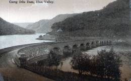 Beatiful  Old Post Card    " Careg  Ddu  Dam,  Elan  Valley.  " - Birmingham