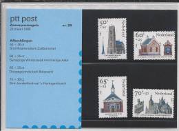 St.- Nederland Postfris PTT Mapje Nummer 28 - 26 Maart 1985. Zomerpostzegels. Zaltbommel, Winterswijk, Bolsward, - Ongebruikt