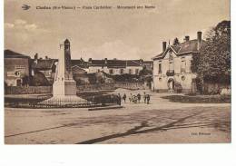 CHALUS --Place Cardailhac --monument Aux Morts - Chalus