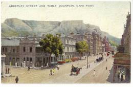 AFRIQUE DU SUD.ADDERLEY STREET AND TABLE MOUTAIN CAPE TOWN - Sud Africa