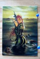LUIS ROYO COLLECTOR CARDS  20 CHARITY II PIN UP GUERRIERE SERIE FROM FANTASY TO REALITY - Other & Unclassified