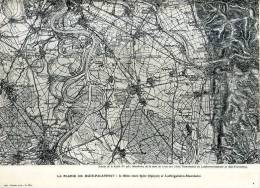 -  LA PLAINE DE BADE PALATINAT . DOC. PHOTOGRAPHIQUE 1961 . - Topographical Maps