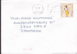 ## Portugal LISBOA Slogan 1995 Cover Letra To KØBENHAVN S. Denmark - Storia Postale