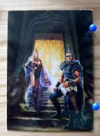 LUIS ROYO COLLECTOR CARDS  70 HAWK AND FISHER IV WOLF IN THE FOLD COUPLE  SERIE FROM FANTASY TO REALITY - Other & Unclassified