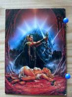 LUIS ROYO COLLECTOR CARDS  73 NIGHTMARE OF GOD PIN UP SEIN NU SERIE FROM FANTASY TO REALITY - Autres & Non Classés