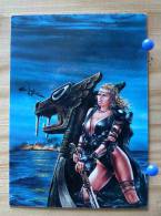 LUIS ROYO COLLECTOR CARDS  3 RAVEN IV LORD OF SHADOWS PIN UP GUERRIERE   SERIE FROM FANTASY TO REALITY - Other & Unclassified