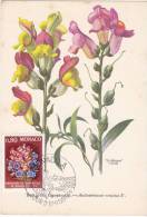 Carte Maximum MONACO N°Yvert 1115  (ANTIRRHINUM)  Obl Sp Ill 1er Jour - Maximumkaarten