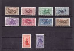 COLONIE ITALIANE EGEO 1932 NISIRO GARIBALDI COMPLETA ** MNH - Egée (Nisiro)