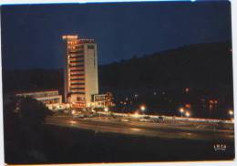 Empire Centrafricain, Bangui, Hotel Safari, Vue De Nuit, Ed. IRIS N°5727, A Circulé Dans Une Enveloppe - Centraal-Afrikaanse Republiek