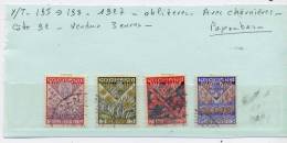 Pays-Bas- Y/T Numéro 195 à 198 9euros - Oblitérés Avec Charnières - Used Stamps
