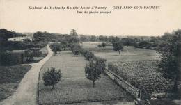 ( CPA 92)  CHATILLON-SOUS-BAGNEUX  /  Maison De Retraite Sainte-Anne-d' Auray  -  Vue Du Jardin Potager  - - Châtillon