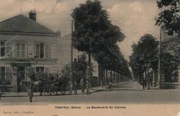 ( CPA 92)  CHÂTILLON  /  Le Boulevard De Vanves  - - Châtillon