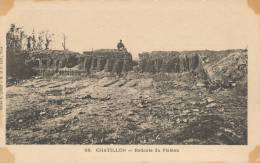 ( CPA 92)  CHÂTILLON  /  Redoute Du Plateau  -  (tachée) - Châtillon