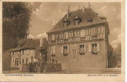 WINTZENHEIM - HOTEL DE VILLE ET LA FONTAINE - Wintzenheim