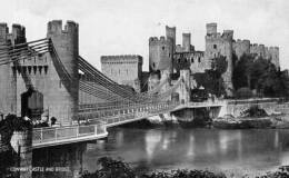 Beatiful  Old Post Card    "    COWAY  CASTLE  AND  BRIDGE.    " - Other & Unclassified