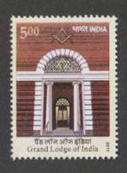 India  2011 -  5oo  GRAND LODGE OF INDIA  Masonic Society  Freemasonry  #  31578 S Inde Indien - Freimaurerei