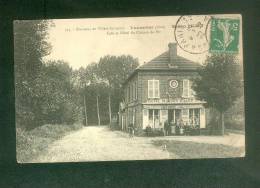 Vaumoise (60) - Maison Pillet - Café Et Hôtel Du Chemin De Fer ( Animée N°374 En L'état) - Vaumoise