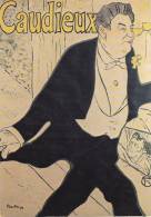 CAUDIEUX - AFFICHE DE  TOULOUSE-LAUTREC - Kabarett