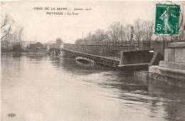 92 Puteaux Crue De La Seine 1910 Le Pont - Puteaux