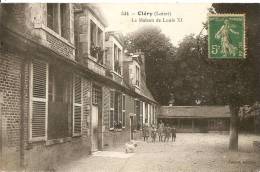 Cpa Clery La Maison De Louis Xi - Jargeau