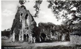 Beatiful  Old Post Card    "  THE FRATER FROM S.E., WAVERLEY ABBEY  " - Winchester