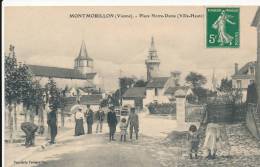 MONTMORILLON - Place Notre Dame - Belle Animation - Montmorillon