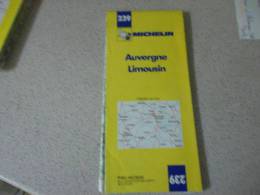 MICHELIN..  AUVERGNE  LIMOUSIN  N° 239 - Roadmaps