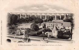86 L´Isle Jourdain Le Pont Saint Sylvain Et Le Viaduc Carte Precurseur - L'Isle Jourdain