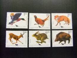 BULGARIA 1993    YV  3535 / 3540 ** FAUNA - Wild