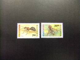 BULGARIA 1992   FAUNA Faune Homiga Y Abeja Yvert 3461 / 3462 ** MNH - Honeybees