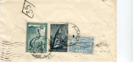 Greece- Cover Posted From Lamia [25.11.1953, Arr.27.11] To Athens - Cartes-maximum (CM)