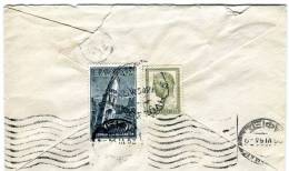 Greece- Cover Posted From Lamia [26.6.1954, Arr.29.6] To Athens - Cartes-maximum (CM)