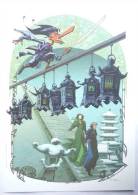 EX LIBRIS - ROBIN - ROUGE DE CHINE - 2002 - DELCOURT - Illustratori P - R