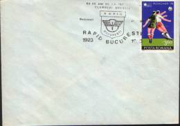 Romania-Envelope Occasionally 1983-Rapid Bucuresti,60 Years Of Existence - Clubs Mythiques