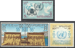 EGYPT..1970..Michel # 1006-1009...MNH..MiCV - 3.20 Euro. - Ungebraucht