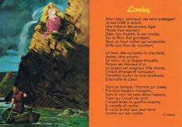 LORELEY - Poeme De H. HEINE (en Français) : Mon Coeur, Pourquoi Ces Noirs Présages ? - TBE, Carte Neuve - Loreley