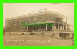 ST LEONARDS, NEW BRUNSWICK - TRAVEL IN 1931 - FROM STUDIO EASTERN - - Other & Unclassified