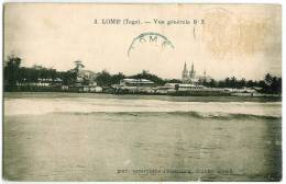 Lomé - Vue Genérale - Timbre Enlevé - Togo