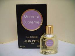 PATOU "" MOMENT SUPREME"" MINI SEMI ANCIENNE  EDT 6 ML  VOIR  & LIRE!!! - Mignon Di Profumo Donna (con Box)