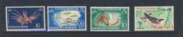 NOUVELLES-HEBRIDES 1965 FRUITS-OISEAUX-POISSONS  YVERT N°215/18  NEUF MNH** - Autres & Non Classés