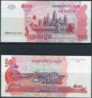 Cambodia 2004 500 Riel  UNC - Cambodja