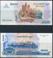 Cambodia 2007 1000 Riel  UNC - Cambodja