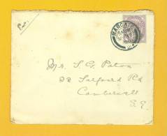 England: Old Cover - 1900 Postmark - Covers & Documents