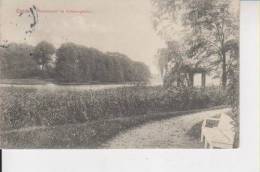 Litho Eutin Pfaueninsel Im Schlossgarten Bank Gel. 26.9.1912 Nach Borstel - Eutin