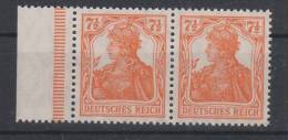 D.R.Nr.99b,postfrisch,links Dgz,Mi.300,- - Unused Stamps